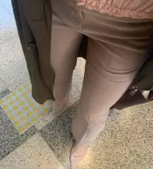 평소 청바지 28정도 입는 엉큰이예요 사이즈 고민하다가 M샀어용
