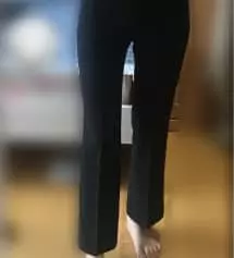 엉덩이 때문에 맨날 27 입는데 이번에 야심차게 s 사봤어요.. s 사길 잘한것같아용 쭉쭉