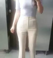 사무실에서 입을 바지가 필요해서 평이 많아서 구매했어요
