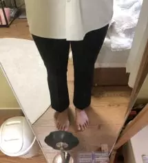 스판이라 너무 잘 늘어나서 편한데 라인까지 예쁘게 잡아줘서 너무 좋아요~~ 강추!!