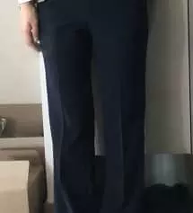 허리가 좀 크긴 하지만 셔츠 넣어서 입을 거라서 괜찮아요
