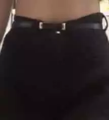 밥먹은 직후에 입었을 땐 잘 맞았는데 살짝 크네요 하지만 너무 예쁘고 핏도 좋아요!