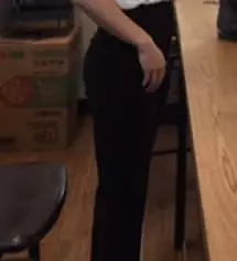 키 154.6cm에 48kg 입니다. 150cm랑 155cm 둘 중에 엄청 고민했는데 발목 바로 위에 오