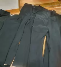 정 사이즈에요!밴딩 쫀쫀하고 예전에 입었다가 잃어버려서 다시 구매했는데 xs사이즈 샀