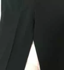 슬랙스는 xs사이즈라고 해도 늘 허리부분이 커서 핏이 안이쁜 편이 많았는데 반하이 모