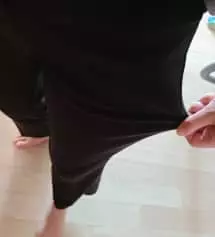 평소 26~27입는데 s 잘맞고 심지어 널널해여 문제는 허리가 완전딱맞음 오 좀 작은데? 