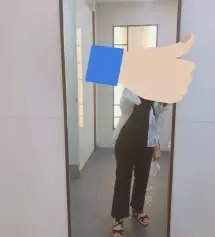 지난번에 모카색 155로 샀는데 예뻤어요 근데 살짝 짧게 입거싶어서 검정색은 150으로샀