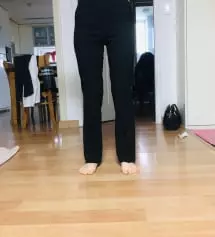 간절기용? 슬랙스로 제격입니다! 추위를 많이 타는 성격이라 여름용은 엄두도 못 내다가