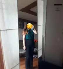 154/54키로 이구요! M사이즈 150 주문했어요! 기장은 150을 살지 155를 살지 고민하다가