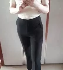 발등에 닿기보다는 복숭아뼈까지를 원해서 165로 샀는데 제가원하던 기장이예요! 다만 