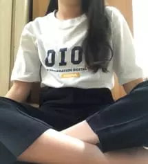 키 150 / 몸무게 41~42 입니당 . XXS를 샀다가 XS 로 교환했는데 허리밴딩 부분이 저 같