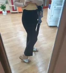 바지 진짜 편해요~~ 예쁘구요! 고고싱에서 슬랙스 잘 사는데 이 슬략스도 너무 좋네요~