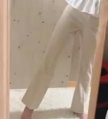 151cm/37kg 마른 체형이라 바지를 살때면 항상 허리가 크고 기장도 길었는데 고고싱에서