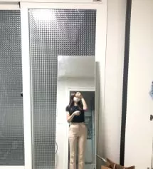 170기장의 m이랑 165기장의 m이랑 사이즈가 먼가 다르네요 170으로 샀을땐 딱 붙게 예뻤