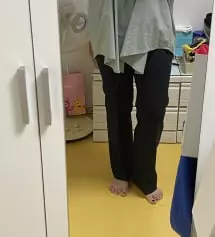 슬랙스는 항상 고고싱에서 사는거 같아요! 155 샀다가 잘입고 다녀서 이번에는 165 기장