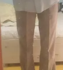 와이드로 입고 싶어서 한사이즈 크게 샀는데 원하는 핏으로 잘 맞아요 색깔 이쁘고 편하