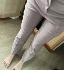 169/65인데 기장은 160(오리지널) 해야 바닥에 끌리지 않고 딱 예쁜 기장이더라구요! 그