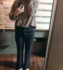 모찌슬랙스 색깔별로 다양하게 샀는데 이번엔 검은색 샀어요 역시 재질도 튼튼하고 주름