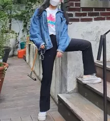 158/51 하체뚱뚱이입니다. 공연용으로 구매했는데 생각보다 착용감도 편하고 핏도 이뻐