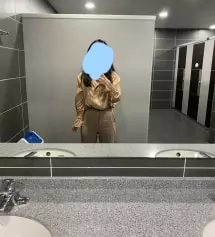 모카베이지색 바지는 처음인데 구입하길 잘했어요! 허리라인이 있어서 부해보아지 않고