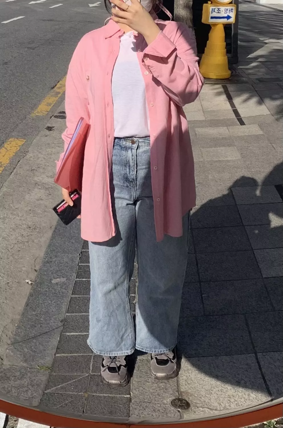 입어보고 남기는 후기
