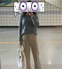 허리는 S가 딱 좋은데 허벅지랑 힙이 너무 타이트해서 M으로 교환했더니 이번엔 허리가