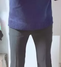 앞전 겨울용슬렉스사고 맘에들어 구매햇는데 전170/65키로 다리긴편인데 완전 내바지네