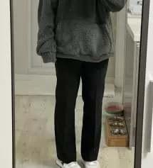 반하이모찌슬랙스 사이즈별 3벌 구입했는데 그중에 165/L사이즈. 두말하면 필요 없는 정