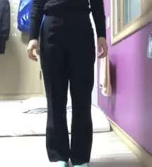 길이 적당하고 좋아요 더 다양한 색상으로 145 나오면 좋겠어요 조금 얇은 감이 있어서