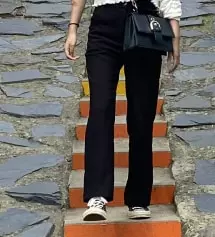 ㄹㅇ 바지 이것만 입습니다.. 바지 사면 무조건 허벅지는 끼고 허리가 널널해서 허리 부