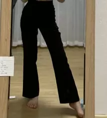 152/39 작을까봐 걱정했는데 통 살짝여유있고 길이는 발목다 덮어요 빨면 줄길래 더 크