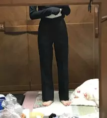 슬랙스를 계속 사고 싶었는데 바지는 인터넷으로 시키면 실패 할 확률이 많아서 고민 고