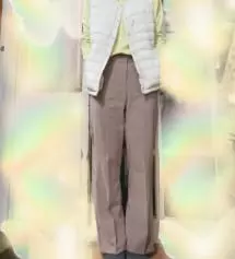 152에 43 정도인데 기장은 잘 맞았구 허리가 좀 큰 감이 있어서 다음엔 xs 한번 도전해