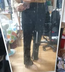 진짜 다리 길어보이고 엄청 편하네요 사이즈도 넉넉해서 출퇴근시 편하게 입기 좋아요 