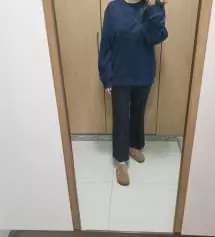 가성비최고에요 !! 155로 삿는데 150도 괜찮을거같아요 다음엔 다른컬로 150 도전하겠숩