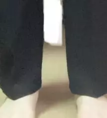 역시 바지는 고고싱 ~ 약간 허벅지에 살이 몰려있는 편인데 다리 완전 얇아보여요 살 빼