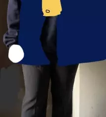 온라인에서 바지를 정말 오랜만에 시켜봤는데 종아리 부분 통이 너무 큰 것을 제외하고