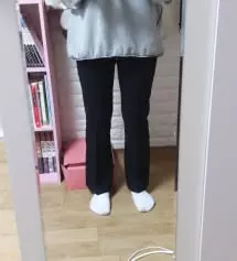 세상에... 제가 진짜 허벅지가 허리에 비해 너무 두꺼워서 이런 부츠컷 바지는 정말정말