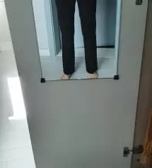 161.43킬로 되는데 체형이 좀 난해한 편이라 바지살 때 너무힘듭니다.허리는 가늘고 골