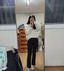 처음에 155cm s 구매했더니 커서 다 취소해버리고 150에xs로 구매햇눈뎅 넘넘 딱 내스타