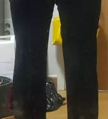 m사이즈로 사다가 살이 좀 빠져서 허벅지가 좀 널널해져서 s사이즈로 한 번 사봤는데 타