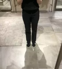 허리는 밴딩이라 너무 편하고 무엇보다도 핏이 너무 예뻐요 키도 커보여서 완전 좋아요