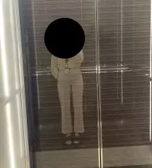 베이지는 두번째 구매입니다,, 일년전에 이것만 입어서 조금 늘어난것 같아서요 ㅋㅋㅋ