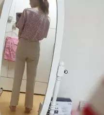 청바지 사자마자
