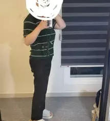 초등학생 동생도 엄청 편하다고 해요. 근데 L이 널널하게 나온간지 라인은 앞라인이 예