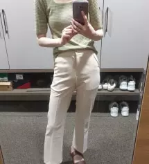 검정도 구매하고 핏이 이뻐서 베이지로 다시 구매했어요!
