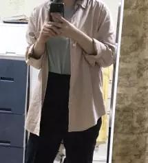 잘맞고 편해요 또 사러왔어요! 직장에 교복처럼 입고 다녀요 슬랙스 찾으려고 힘들었는