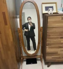 엑스라지가 품절이라 고무줄이여서 별차이 없겟지 하구 한치수 큰가 샀는뎅 좀 넉넉해용