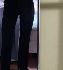 제 스펙은 165/44, 허리는 21인치인 점 감안하시고 봐주세요 !! 
