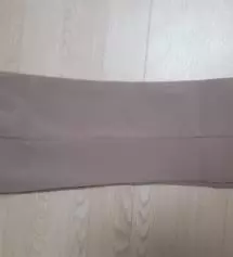 스판이고 최근에 살이 빠져서 s주문 했는데 뱃살땜시 조금 끼네요.
